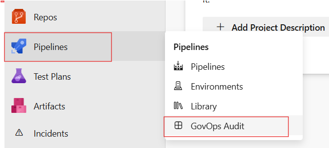 GovOps Hub Navigation